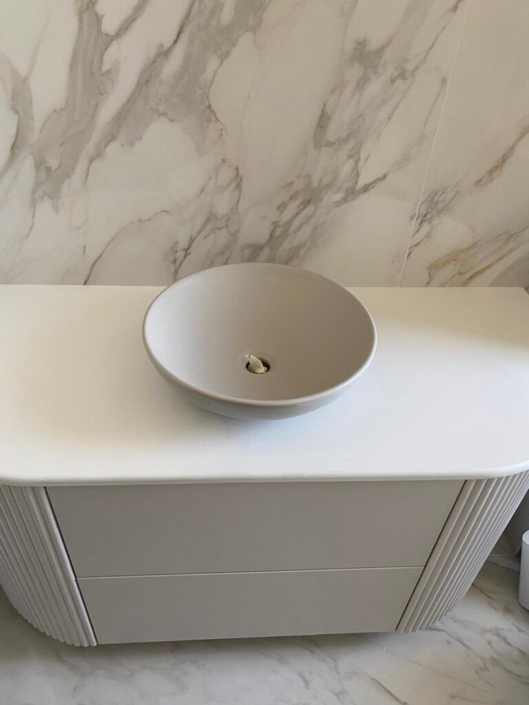 Blat Quartz Baie Alb Imaculat