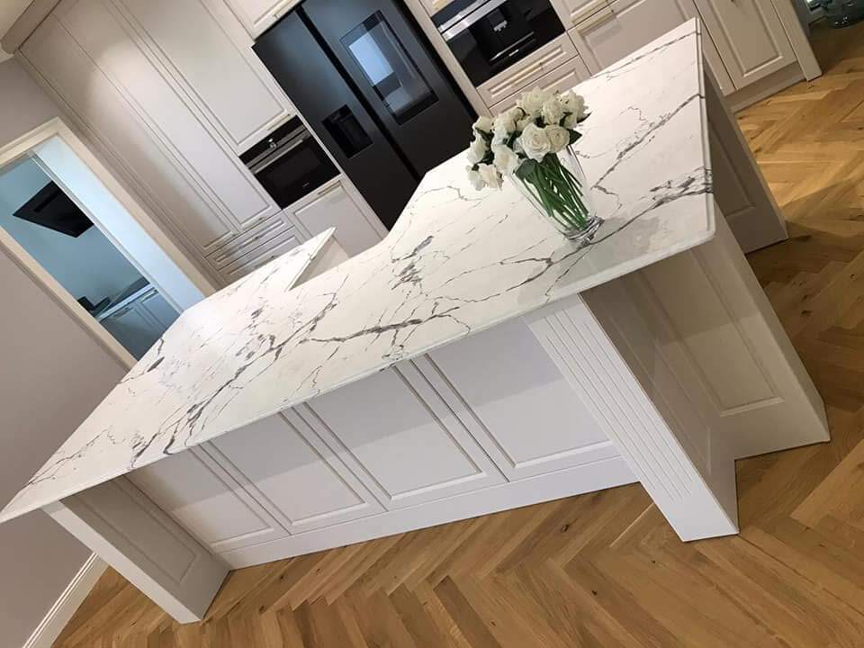 Blat Cuart Bianco Statuario